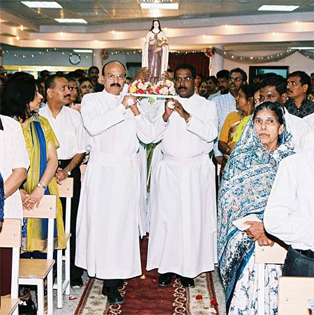 Dedication and Canonical Erection of St. Thérèse Parish, Salmiya, Kuwait.